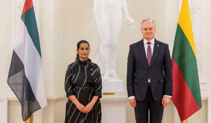 UAE Ambassador presents credentials to President of Lithuania