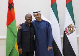 UAE President receives President of Guinea-Bissau