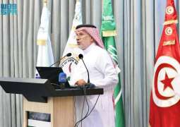 الدكتور الربيعة في محاضرة بجامعة سوسة: المملكة منارة للعمل الإنساني والفرق الميدانية السعودية طافت أصقاع العالم لخدمة المحتاجين وتقديم أفضل الخدمات الطبية لهم