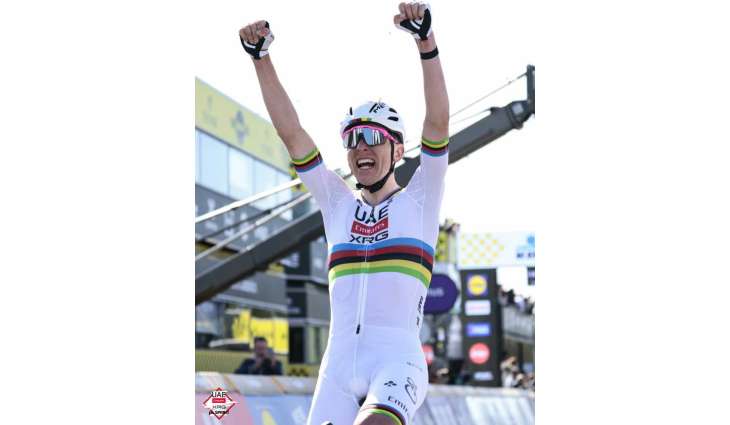 UAE Team Emirates-XRG‘s Pogačar wins Tour de Flanders title