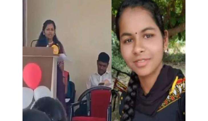 20-year old girl student dies of heart attack while delivering sppech at Indian college