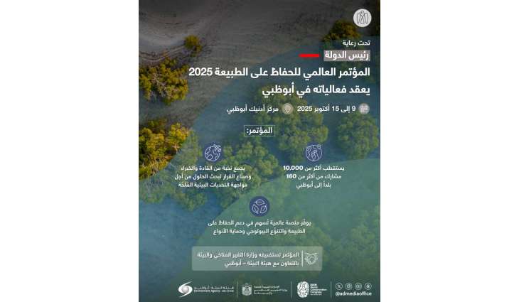 IUCN World Conservation Congress 2025 to be held in Abu Dhabi