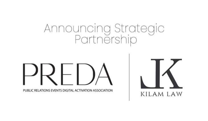 PREDA Announces Strategic Partnership with Kilam Law