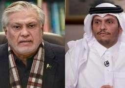 وزیر الخارجیة القطري یوٴکد دعم بلادہ لجھود خفض التصعید بین باکستان و الھند