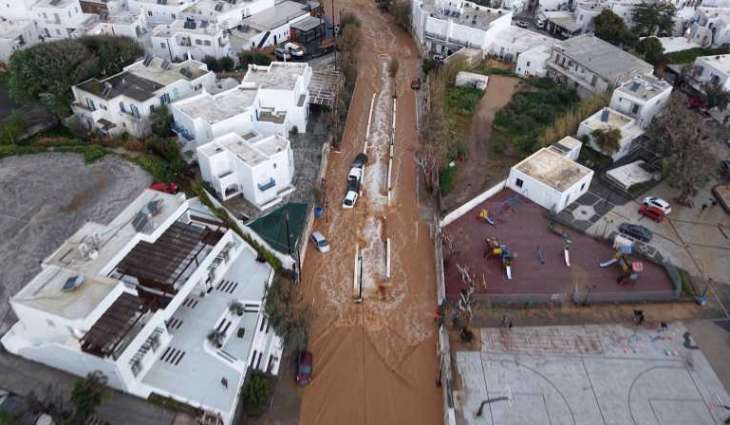 Severe storms batter Greek islands for second day