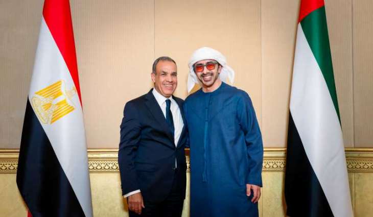 Abdullah bin Zayed receives Egypt's FM