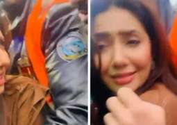 WATCH: Mahira Khan faces harassment during promotion of Love Guru in London