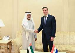 President of Paraguay meets Nahyan bin Mubarak in Abu Dhabi, discusses prospects for joint cooperation