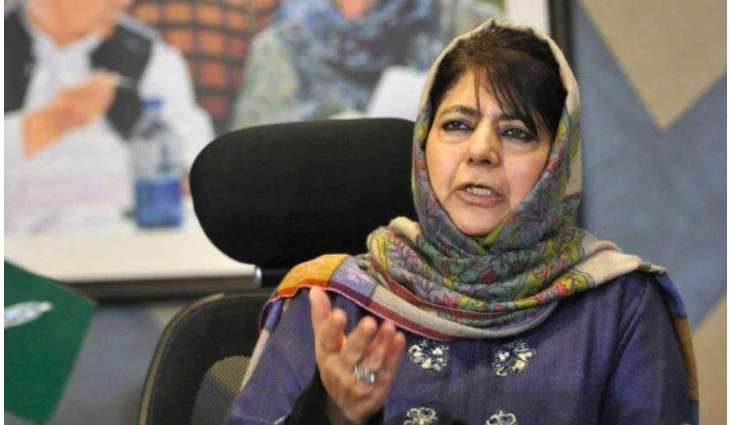 IIOJK former CM Mehbooba Mufti appeals to Pakistan, India to end hostilities