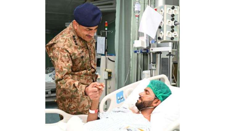 COAS inquires after soldiers, innocent civilians wounded during Operation Bunyanum Marsoos