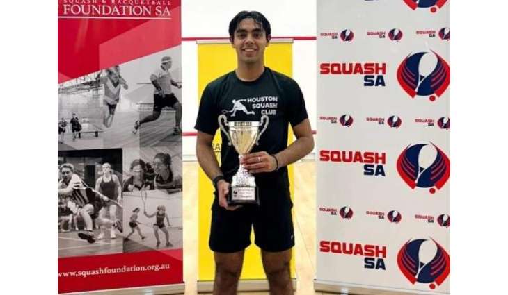Pakistan's Ashab Irfan clinches South Australian Open Squash Championship 2925 title