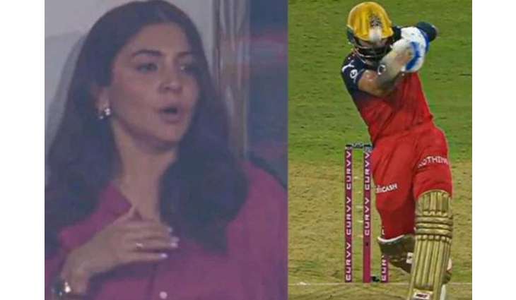Anushka Sharma turns emotional as ball hits Virat Kohli’s helmet