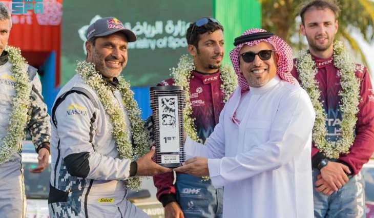 العطية يتوّج بلقب رالي السعودية والراشد يحصد المركز الثالث