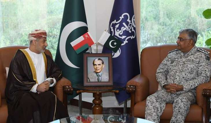 The Ambassadors of Turkiye and Oman Called on Chief of the Naval Staff Admiral Naveed Ashraf at Naval Headquarters, Islamabad