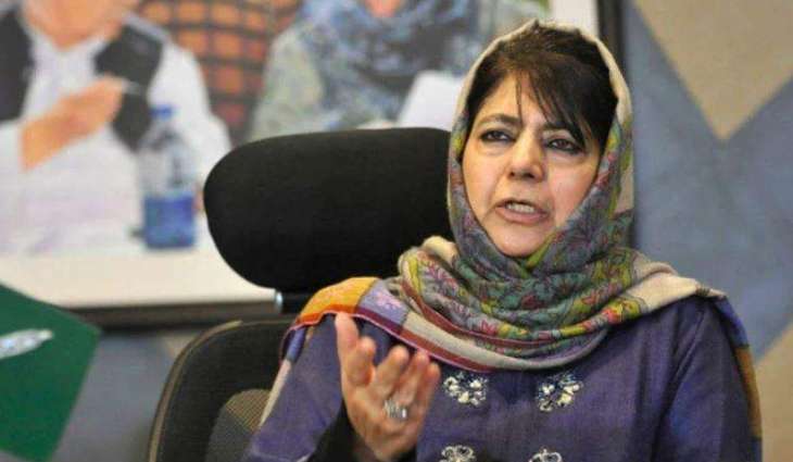 IIOJK former CM Mehbooba Mufti appeals to Pakistan, India to end hostilities