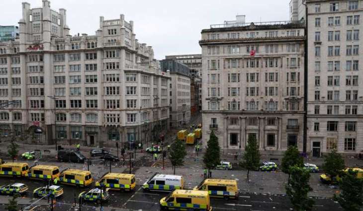 Man detained after car crashes into people following Liverpool parade
