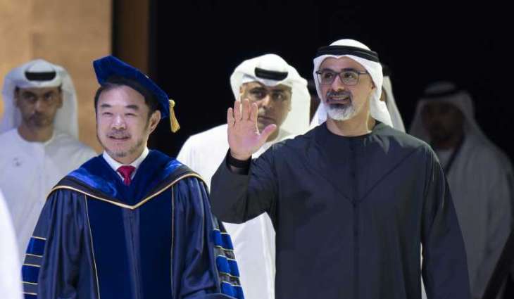 Khaled bin Mohamed bin Zayed attends Mohamed bin Zayed University of Artificial Intelligence 2025 commencement ceremony