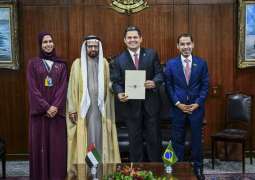 علي النعيمي يبحث التعاون مع البرلمانين البرازيلي والبيلاروسي