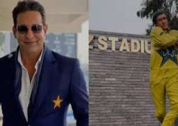 Wasim Akram breaks silence on his statue at Hyderabad's Niaz Stadium