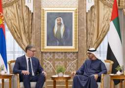 UAE, Serbian Presidents discuss strengthening bilateral ties