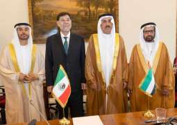 Saqr Ghobash, Mexican Senate President discuss strengthening parliamentary cooperation