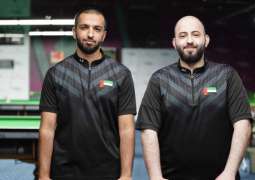 ذهبية وبرونزية للإمارات في بطولة كأس الاتحاد العربي للبلياردو