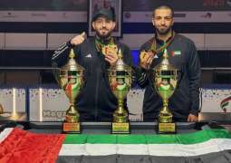 8 ميداليات لمنتخب الإمارات بكأس الاتحاد العربي للبلياردو والسنوكر