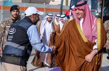 Interior Minister Inspects Several Development Projects at the Holy Sites