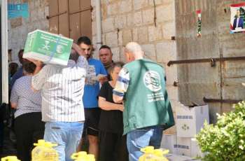 KSrelief Distributes 360 Food Baskets in Lebanon