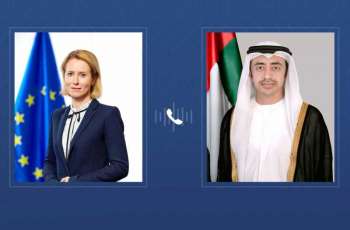 Abdullah bin Zayed, Kaja Kallas discuss regional developments, ways to de-escalate tensions, over phone
