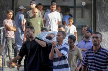 70 Palestinian martyrs in Israeli bombing of Gaza on Friday