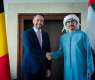 Abdullah bin Zayed receives Belgium's Deputy Prime Minister and Minister of Foreign Affairs