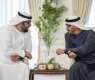 UAE President receives Crown Prince of Umm Al Qaiwain