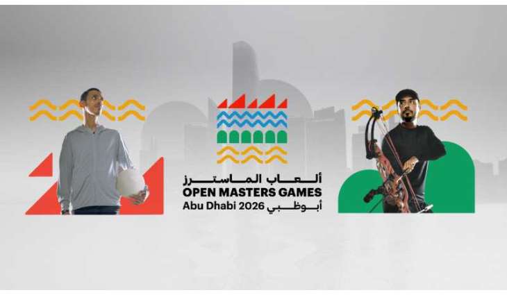 Supreme Organising Committee of Open Masters Games Abu Dhabi 2026 reveals official event logo