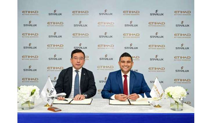 Etihad Airways, STARLUX Airlines sign strategic codeshare partnership