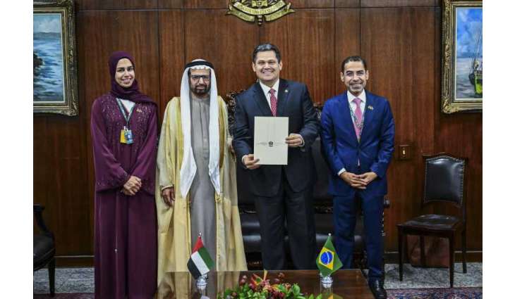 علي النعيمي يبحث التعاون مع البرلمانين البرازيلي والبيلاروسي