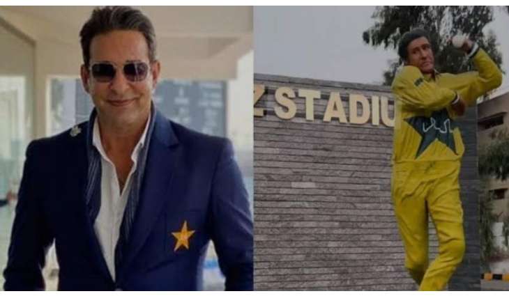 Wasim Akram breaks silence on his statue at Hyderabad's Niaz Stadium