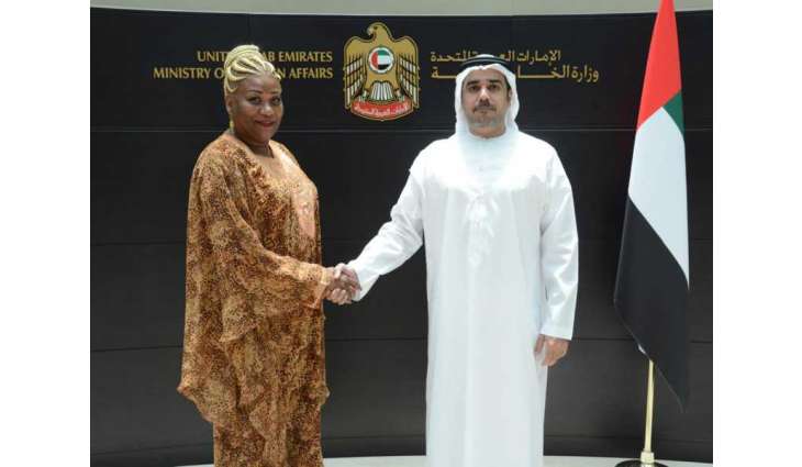 Deputy Director of MoFA’s Dubai Office receives credentials of Consul General of Republic of Angola