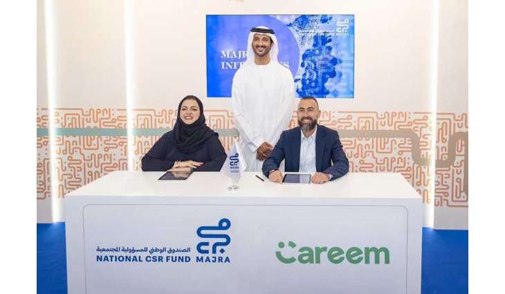 National CSR Fund signs MoU with Careem to support delivery captains during summer months