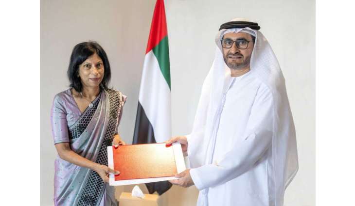MoFA receives credentials copy from new Ambassador of Democratic Socialist Republic of Sri Lanka to UAE