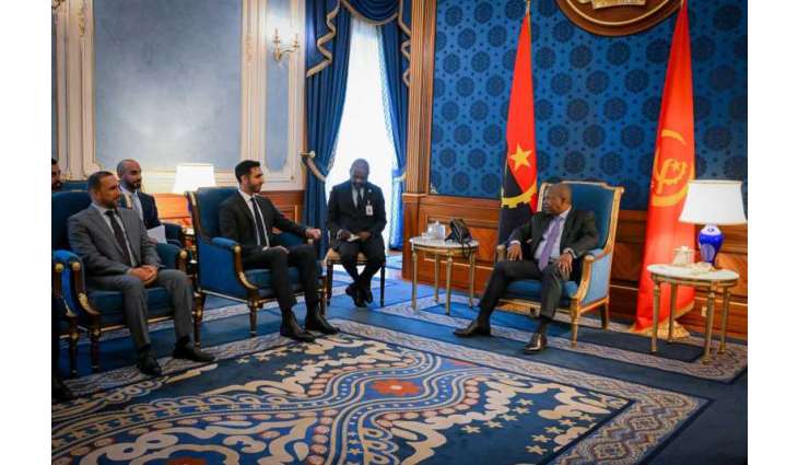 President of Angola receives Shakhboot bin Nahyan