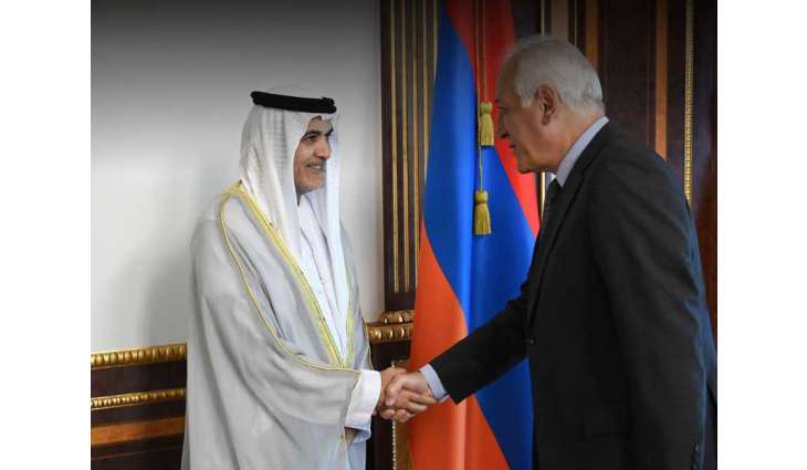الرئيس الأرميني يستقبل في يريفان أمين عام اللجنة العليا للأخوة الإنسانية