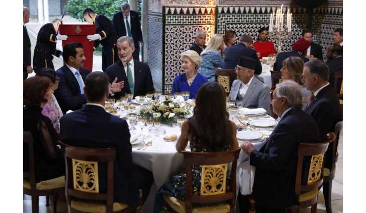 Emir of Qatar meets King of Spain in Seville