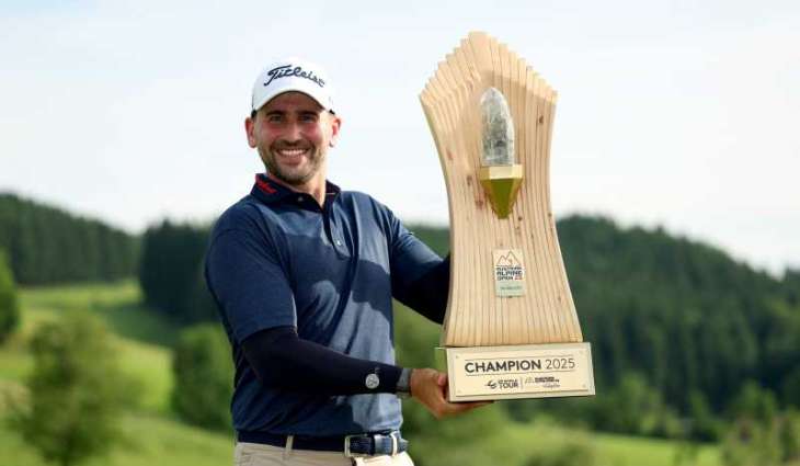 Nicolai von Dellingshausen claims first DP World Tour win in Austria
