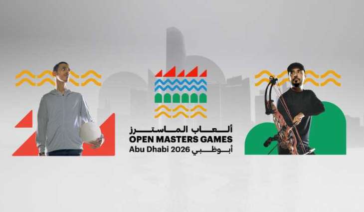 Supreme Organising Committee of Open Masters Games Abu Dhabi 2026 reveals official event logo
