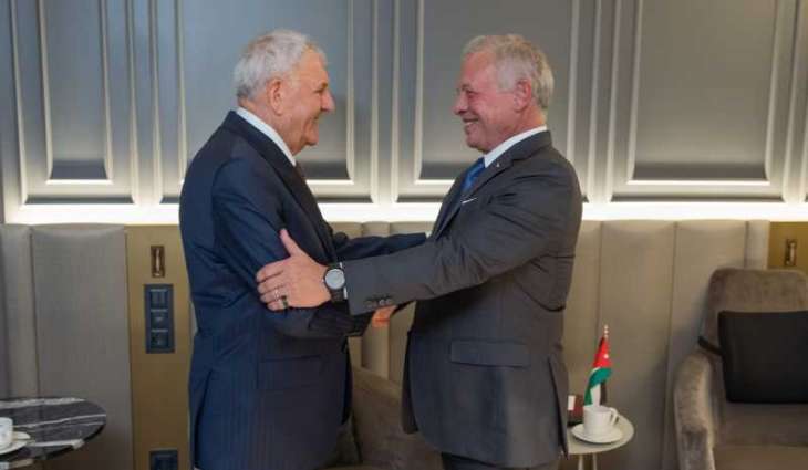 Jordan's King, Iraq's President discuss stepping up efforts to end war on Gaza
