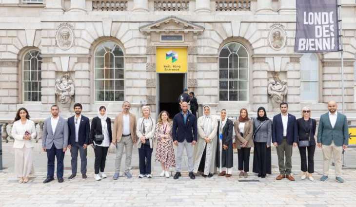 Abdulla Al Hamed visits London Design Biennale 2025