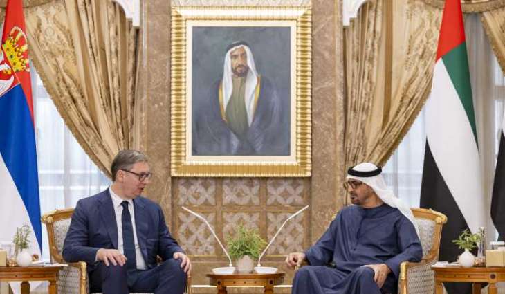 UAE, Serbian Presidents discuss strengthening bilateral ties