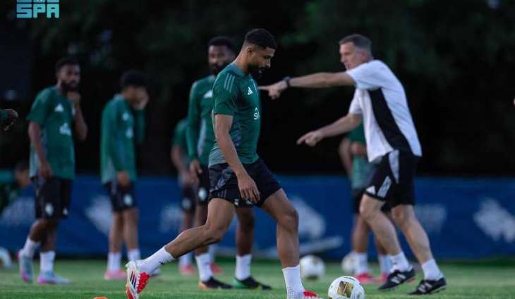 المنتخب السعودي يواصل تحضيراته لمواجهة أمريكا في الكأس الذهبية