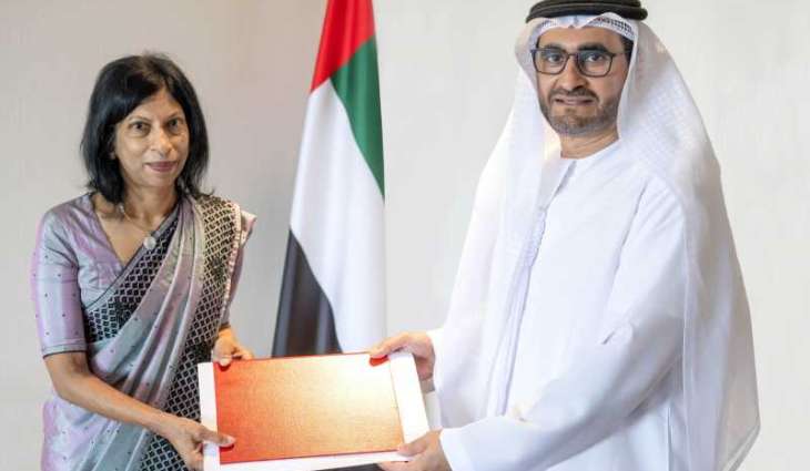 MoFA receives credentials copy from new Ambassador of Democratic Socialist Republic of Sri Lanka to UAE